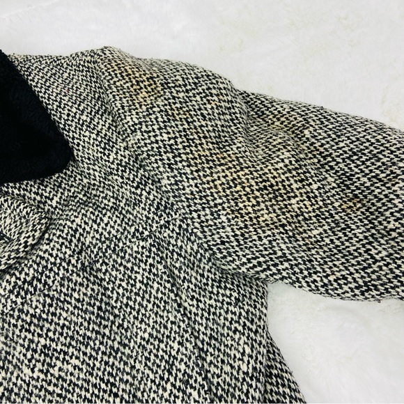 vintage 60S 70S wool Oakbrook Sportswear herringbone tweed car coat size 40 - Picture 13 of 15